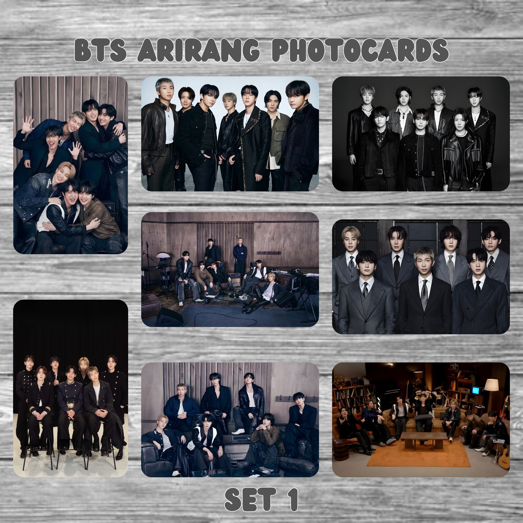 BTS ARIRANG Photocard Set | Created By VMarie